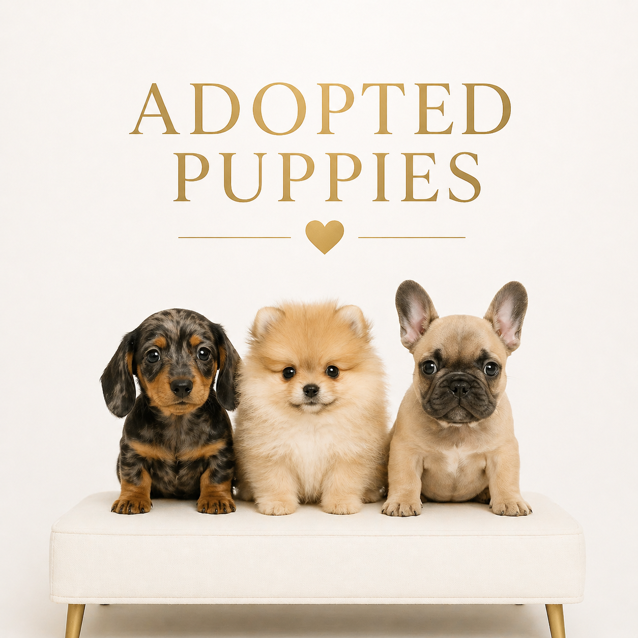 Adopted Puppies