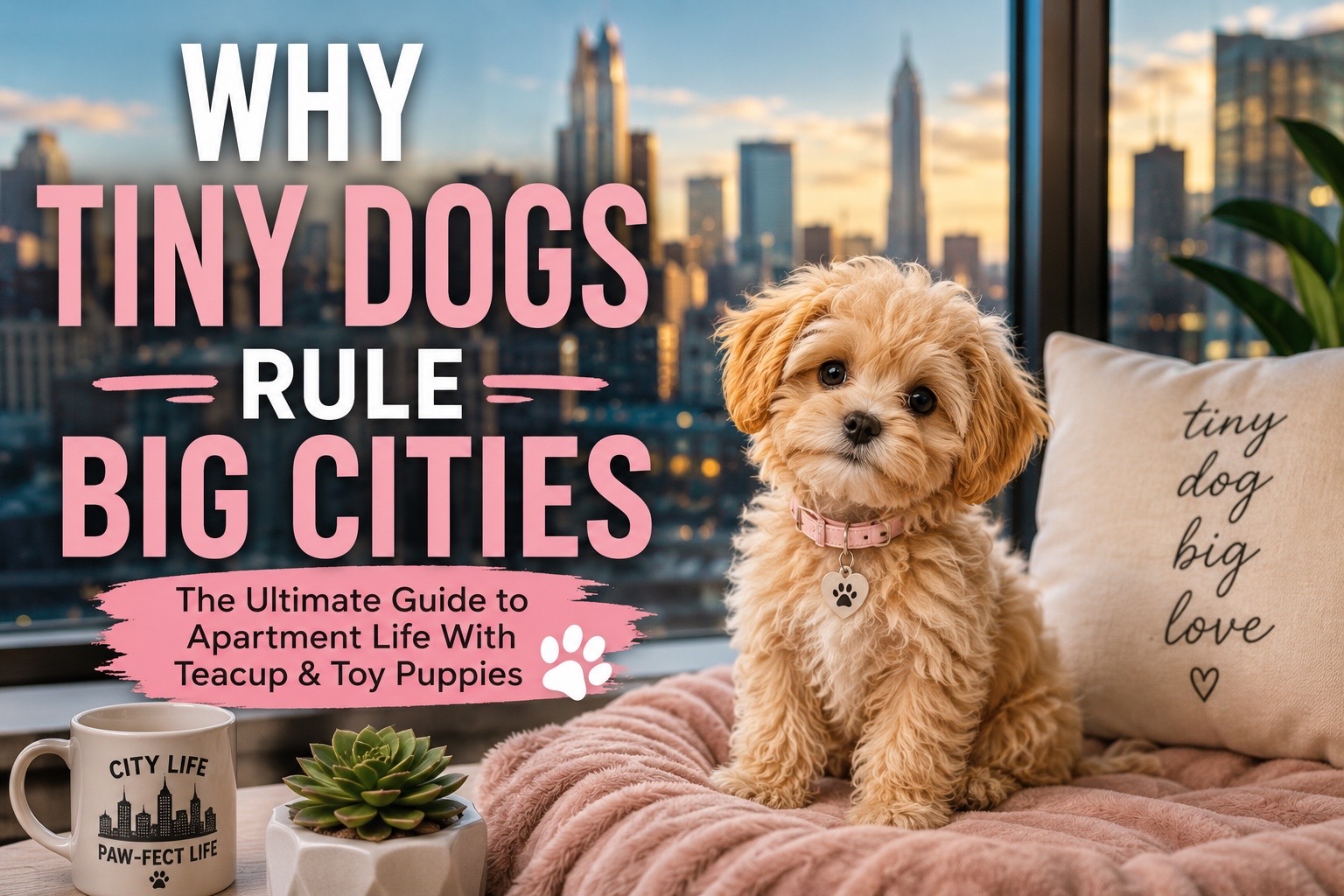 The Ultimate Guide to Apartment Life With Teacup & Toy Puppies